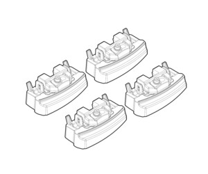 ΑΚΡΑ ΓΙΑ ΜΠΑΡΕΣ NORDRIVE ΓΙΑ MERCEDES E-KLAS W214 4D 11/2023+
