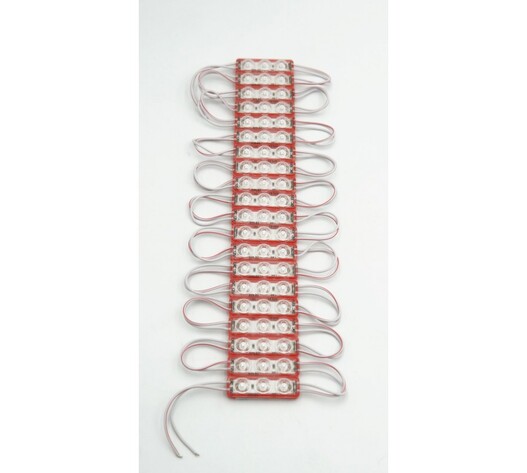 LED MODULE ΑΛΥΣΙΔΑ ΚΟΚΚΙΝΟ ΧΡΩΜΑ ΑΔΙΑΒΡΟΧΑ 12V 20ΤΜΧ AC-LI-0433