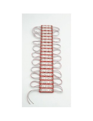 LED MODULE ΑΛΥΣΙΔΑ ΚΟΚΚΙΝΟ ΧΡΩΜΑ ΑΔΙΑΒΡΟΧΑ 12V 20ΤΜΧ AC-LI-0433