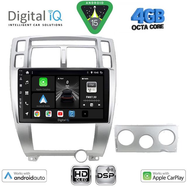 DIGITAL IQ BXF 17241SL_CPAA (10inc) MULTIMEDIA TABLET for HYUNDAI TUCSON mod. 2004-2010