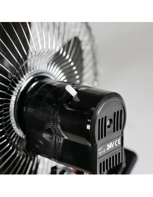 ΑΝΕΜΙΣΤΗΡΑΣ JUMBO 10 INCH 24V 12W Φ25cm 2 ΤΑΧΥΤΗΤΩΝ ΜΕ ΦΙΣ ΑΝΑΠΤΗΡΑ 200cm ΚΑΙ ΜΑΝΤΑΛΑΚΙ