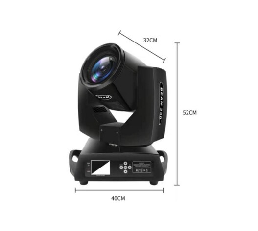 SPACELIGHTS ΚΙΝΗΤΗ ΚΕΦΑΛΗ Beam230 7R KY-1048