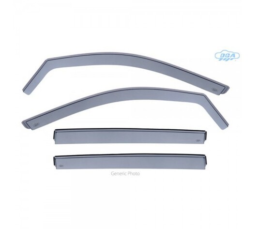 ΣΕΤ ΑΝΕΜΟΘΡΑΥΣΤΕΣ ΓΙΑ CITROEN C4 PICASSO 2013+ ΑΠΟ ΕΥΚΑΜΠΤΟ ΧΥΤΟ ΑΚΡΥΛΙΚΟ ΓΥΑΛΙ (CAST ACRYLIC GLASS) DGA - 4 ΤΕΜ.