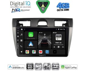 DIGITAL IQ BXK 19153SL_CPAA (9inc) MULTIMEDIA TABLET for FORD FIESTA mod. 2005-2008 (SILVER)