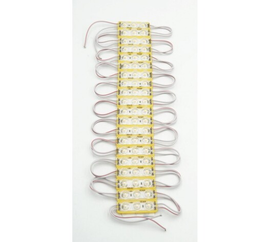 LED MODULE ΑΛΥΣΙΔΑ ΚΙΤΡΙΝΟ ΧΡΩΜΑ ΑΔΙΑΒΡΟΧΑ 12V 20ΤΜΧ AC-LI-0433