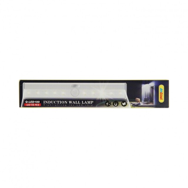 ΦΩΣ ΤΟΙΧΟΥ ΜΕ 10 LED ANDOWL Q-LED100