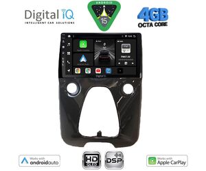 DIGITAL IQ BXF 16708_CPAA A/C (10inc) MULTIMEDIA TABLET for CITROEN C1-PEUGEOT 108-TOYOTA AYGO mod. 2014-2022