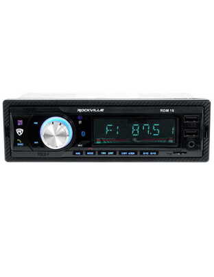 RADIO USB/SD/AUX/BLUETOOTH A2DP ΜΕ ΜΠΛΕ ΦΩΤΙΣΜΟ & REMOTE CONTROL RDM18 ROCKVILLE