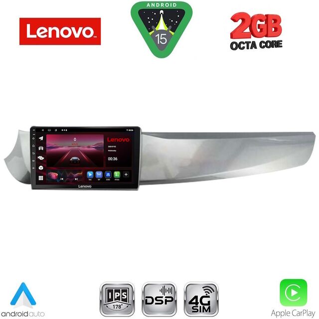 LENOVO LVF 5025_CPA (9inc) MULTIMEDIA TABLET for ALFA ROMEO GIULIETTA mod. 2010-2014