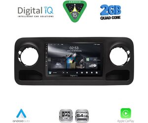 DIGITAL IQ RSD 1424_CPA (10inc) MULTIMEDIA TABLET for MERCEDES SPRINTER mod. 2018-2026