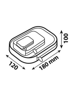 ΤΣΑΝΤΑΚΙ ΠΟΔΙΟΥ ΓΙΑ ΟΔΗΓΟ ΜΗΧΑΝΗΣ T-MAXTER LEG-PACK  (180 Χ 120 Χ 100 mm)