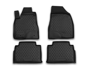 ΠΑΤΑΚΙΑ ΣΕ ΣΚΑΦΗ TPE ΛΑΣΤΙΧΟ ΓΙΑ LEXUS RX350 2003-2009 ΣΕ ΜΑΥΡΟ ΧΡΩΜΑ NOVLINE - 4 ΤΕΜ.