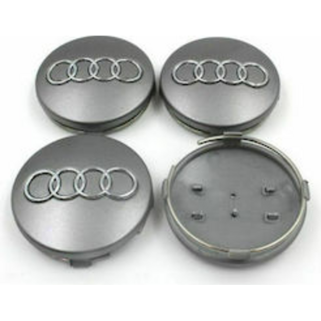 Τάπες για κέντρο ζάντας γκρί - Audi
