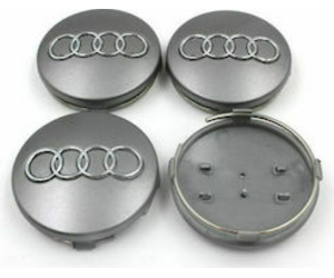 Τάπες για κέντρο ζάντας γκρί - Audi