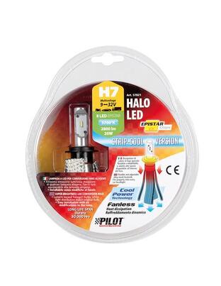 Η7 9-32V 20W PX26d 5700K 2800lm HALO LED STRIP-COOL 1ΤΕΜ BLISTER