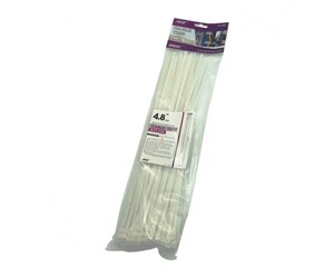 ΔΕΜΑΤΙΚΑ ΚΑΛΩΔΙΩΝ ΑΣΠΡΑ 4.8mm x 400mm 100ΤΜΧ TO-MT-2683