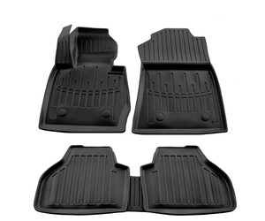 Race Axion - Πατάκια Για BMW Serie X3 (F25) 2010-2017 5πορτο Λάστιχο Σκαφάκια Προστατευτικά Με Κουμπώματα για Επιβατικά Αυτοκίνητα - 5 τεμ. (5027055/ST)