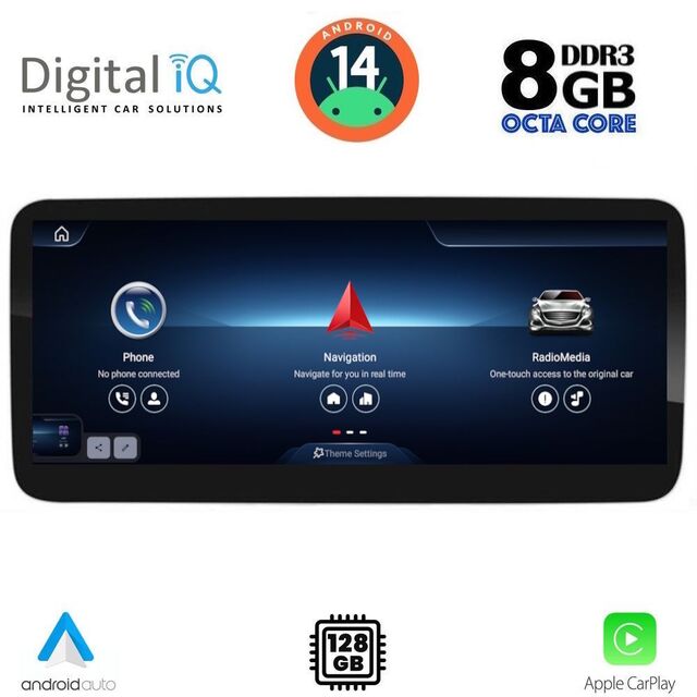 DIGITAL IQ TPK 17981_CPA (12.3'') MULTIMEDIA SYSTEM for MERCEDES A – CLA – GLA mod. 2015-2019 (NTG 5)
