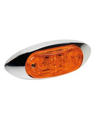 ΦΩΣ ΦΟΡΤΗΓΟΥ 2LED ΠΟΡΤΟΚΑΛΙ 24V 100mm