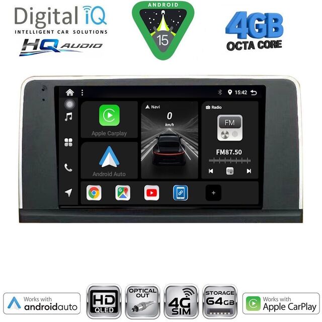 DIGITAL IQ BXK 19060_CPAA (9inc) (CCC) MULTIMEDIA TABLET for BMW X5 (E70) – X6 (E71) mod. 2006-2009