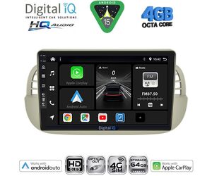 DIGITAL IQ BXK 19130BG_CPAA (9inc) MULTIMEDIA TABLET for FIAT 500 mod. 2007-2015 (BEIGE)