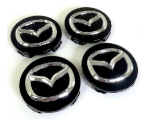 Τάπες για κέντρο ζάντας μαύρες - Mazda
