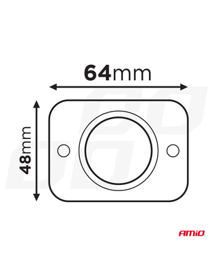Amio - ΠΡΙΖΑ ΜΕ 2 ΘΥΡΕΣ-USB+USB-C ΚΑΙ ΚΑΠΑΚΙ 12/24V QUICK CHARGE 3.0 ΑΔΙΑΒΡΟΧΗ ΤΕΤΡΑΓΩΝΟ ΣΧΗΜΑ ΜΑΥΡΗ - 1 Τεμ. (04231/AM)