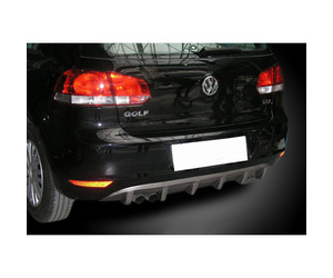 ΠΟΛΥΕΣΤΕΡΙΚΟ ΓΙΑΠΙΣΩ DIFFUSER ΠΛAΣΤΙΚΟ ΓΙΑ VW GOLF 6 MOTORDROME
