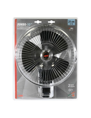 ΑΝΕΜΙΣΤΗΡΑΣ JUMBO 10 INCH 24V 12W Φ25cm 2 ΤΑΧΥΤΗΤΩΝ ΜΕ ΦΙΣ ΑΝΑΠΤΗΡΑ 200cm ΚΑΙ ΜΑΝΤΑΛΑΚΙ