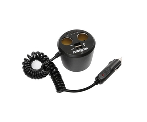 ΑΝΤΑΠΤΟΡΑΣ ΑΝΑΠΤΗΡΑ POWERCUP 2 12V + 2USB + TESTER ΜΠΑΤΑΡΙΑΣ