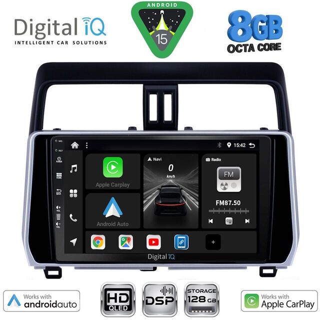 DIGITAL IQ BXF 7739_CPAA (10inc) MULTIMEDIA TABLET for TOYOTA LAND CRUISER mod. 2019-2023