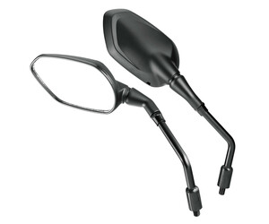 ΚΑΘΡΕΠΤΕΣ MOTO EXTER M10x1,25 DX+SX ΣΕ ΜΑΥΡΟ ΧΡΩΜΑ LAMPA - 2 ΤΕΜ.