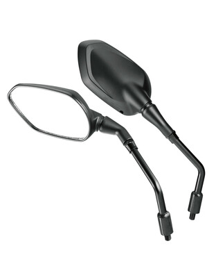 ΚΑΘΡΕΠΤΕΣ MOTO EXTER M10x1,25 DX+SX ΣΕ ΜΑΥΡΟ ΧΡΩΜΑ LAMPA - 2 ΤΕΜ.