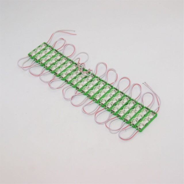 LED MODULE ΑΛΥΣΙΔΑ ΠΡΑΣΙΝΟ ΧΡΩΜΑ ΑΔΙΑΒΡΟΧΑ 12V 20ΤΜΧ AC-LI-0433