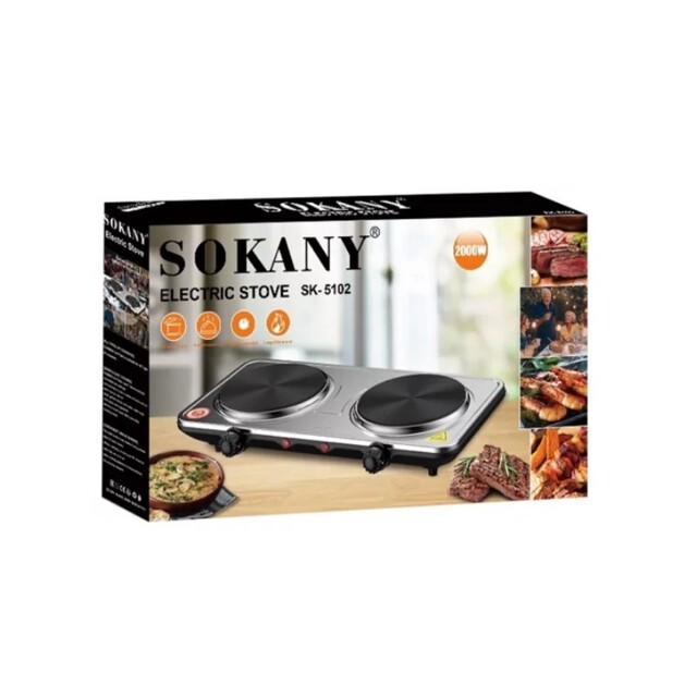 ΕΠΙΤΡΑΠΕΖΙΑ ΕΣΤΙΑ ΜΑΓΕΙΡΕΜΑΤΟΣ 2000W SOKANY SK-5102