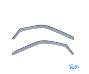 ΖΕΥΓΑΡΙ ΜΠΡΟΣΤΙΝΟΙ ΑΝΕΜΟΘΡΑΥΣΤΕΣ ΓΙΑ FORD FIESTA 3D 1995-2002 ΑΠΟ ΕΥΚΑΜΠΤΟ ΧΥΤΟ ΑΚΡΥΛΙΚΟ ΓΥΑΛΙ  (CAST ACRYLIC GLASS) DGA - 2 ΤΕΜ.