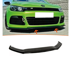 Lip spoiler μαύρο πλαστικό γυαλιστερό - Vw Scirocco R