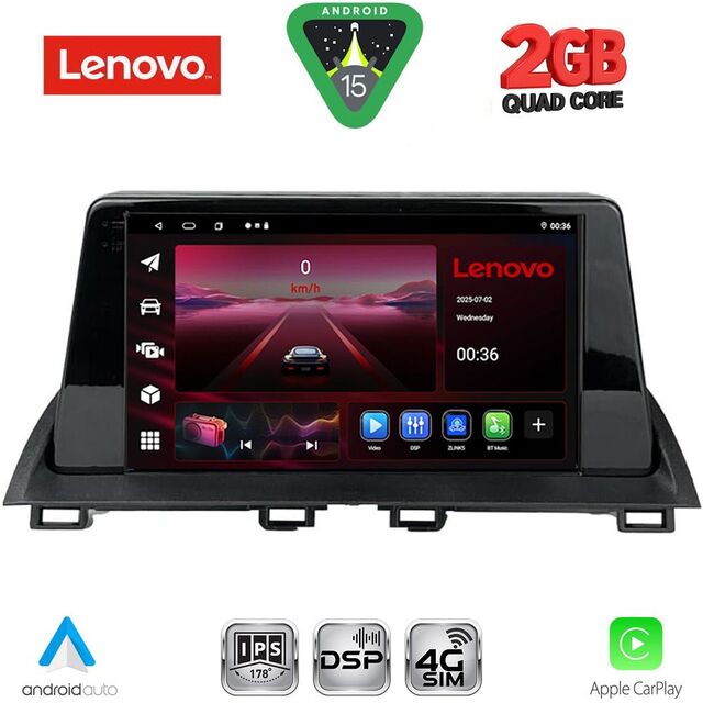 LENOVO LVF 5367_CPA (9inc) MULTIMEDIA TABLET for MAZDA 3 mod. 2014-2019