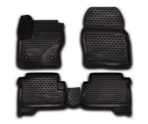 ΠΑΤΑΚΙΑ ΣΕ ΣΚΑΦΗ TPE ΛΑΣΤΙΧΟ ΓΙΑ FORD KUGA 5D 2013-2019  ΣΕ ΜΑΥΡΟ ΧΡΩΜΑ NOVLINE - 4 ΤΕΜ.