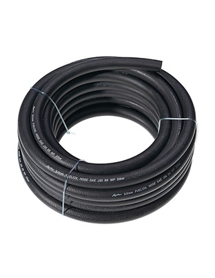 Amio - ΣΩΛΗΝΑΚΙ ΜΑΥΡΟ ΛΑΣΤΙΧΕΝΙΟ Φ 12,7mm - ΤΡΙΠΛΗ ΣΤΡΩΣΗ - ΜΗΚΟΣ 10 m - 1 ΤΕΜ. (G07992/AM)