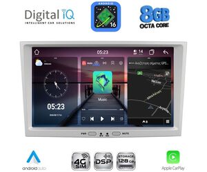 DIGITAL IQ BLM 518SL_CPA (8" DECK) MULTIMEDIA SYSTEM for OPEL ALL mod. 2004-2014 (SILVER)