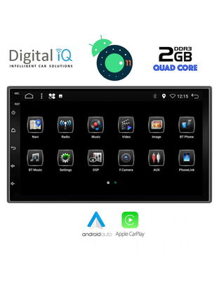 ΟΘΟΝΗ MULTIMEDIA 2 DIN 7 ΙΝΤΣΩΝ /ANDROID 11 R /DECK/BT A2DP/GPS/USB/RADIO/2GB RAM/ DIGITAL IQ