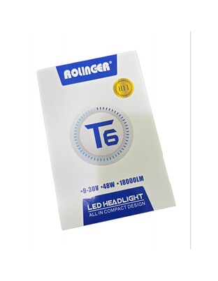 ΣΕΤ ΛΑΜΠΕΣ LED ΑYTOKINHTOY T6/H11 ROLINGER T6-H11
