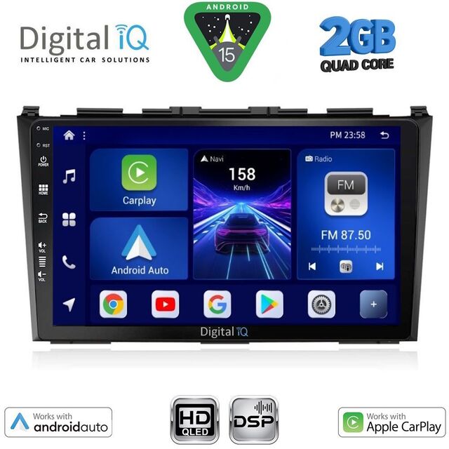 DIGITAL IQ BXC 3197_CPAA (9inc) MULTIMEDIA TABLET for HONDA CRV mod. 2006-2012