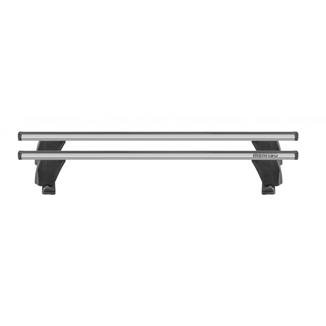 ΜΠΑΡΕΣ ΟΡΟΦΗΣ ΑΛΟΥΜΙΝΙΟΥ DELTA M SILVER 123 cm ROOF RACK ΣΕΤ ΣΕ ΑΣΗΜΙ ΧΡΩΜΑ ΜΕ ΠΡΟΣΤΑΤΕΥΤΙΚΑ ΚΑΠΑΚΙΑ ΑΚΡΩΝ ΓΙΑ ΑΠΛΗ ΟΡΟΦΗ MENABO - 2 ΤΕΜ.