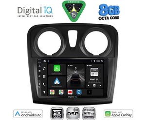DIGITAL IQ BXF 7108_CPAA (9inc) MULTIMEDIA TABLET for DACIA LOGAN – SANDERO mod. 2012-2019