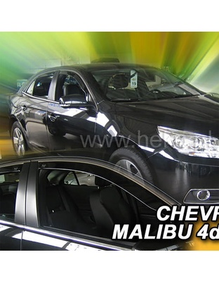 ΑΝΕΜΟΘΡΑΥΣΤΕΣ ΓΙΑ CHEVROLET MALIBU 4D 2012-2016 ΖΕΥΓΑΡΙ ΑΠΟ ΕΥΚΑΜΠΤΟ ΦΙΜΕ ΠΛΑΣΤΙΚΟ HEKO - 2 ΤΕΜ.