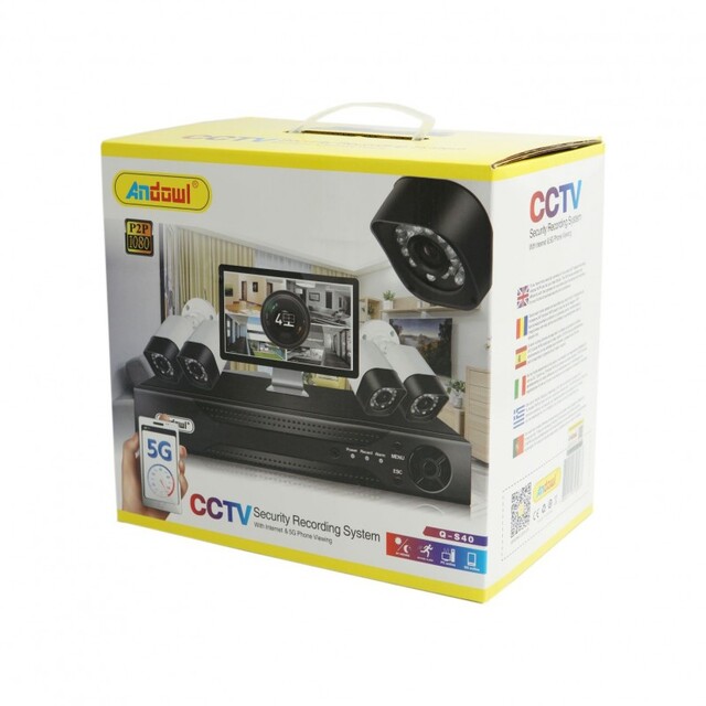 CCTV ΣΥΣΤΗΜΑ ΚΑΤΑΓΡΑΦΗΣ ANDOWL Q-S40