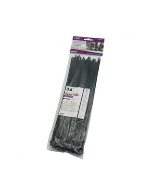 ΔΕΜΑΤΙΚΑ ΚΑΛΩΔΙΩΝ ΜΑΥΡΑ 3.6mm x 300mm 100ΤΜΧ TO-MT-2679B