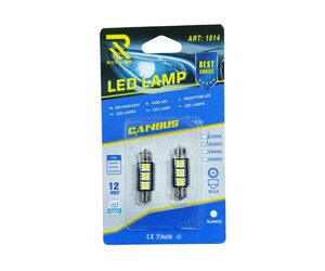 LED CANBUS ΛΑΜΠΕΣ ΑΥΤΟΚΙΝΗΤΟΥ 12V 36MM XM0046-1